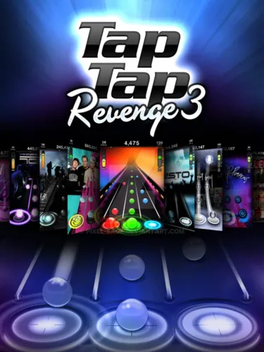 Portada oficial del videojuego Tap Tap Revenge 3