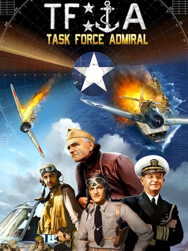 Portada oficial del videojuego Task Force Admiral: Vol.1 – American Carrier Battles