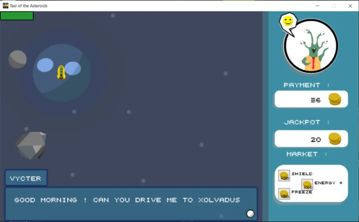 Taxi of the Asteroids