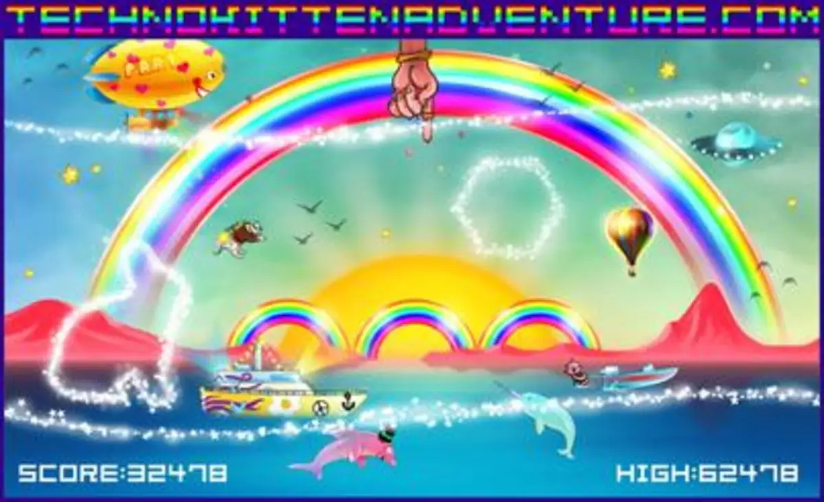 Techno Kitten Adventure