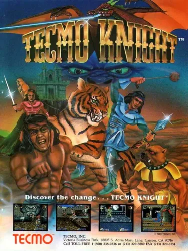 Portada de Tecmo Knight
