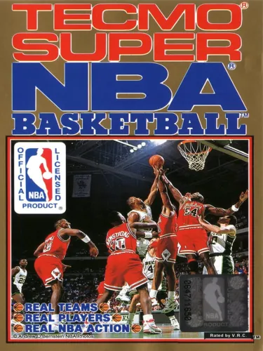 Portada de Tecmo Super NBA Basketball