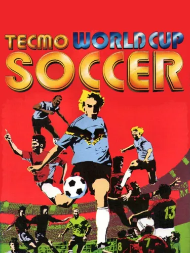 Portada oficial del videojuego Tecmo World Cup Soccer