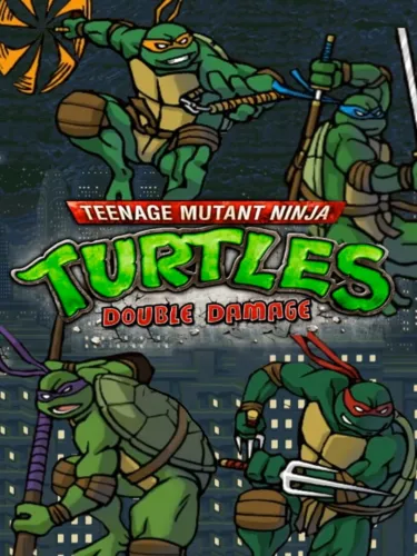 Portada de Teenage Mutant Ninja Turtles: Double Damage