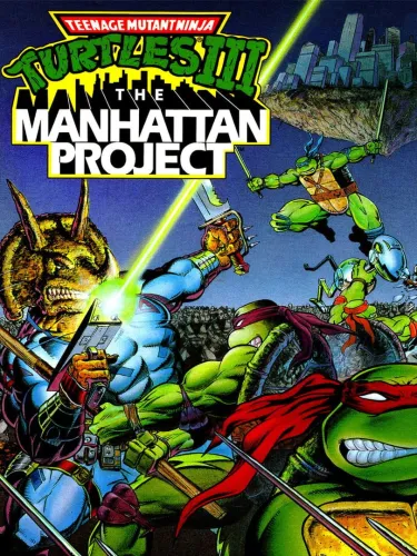Portada de Teenage Mutant Ninja Turtles III: The Manhattan Project