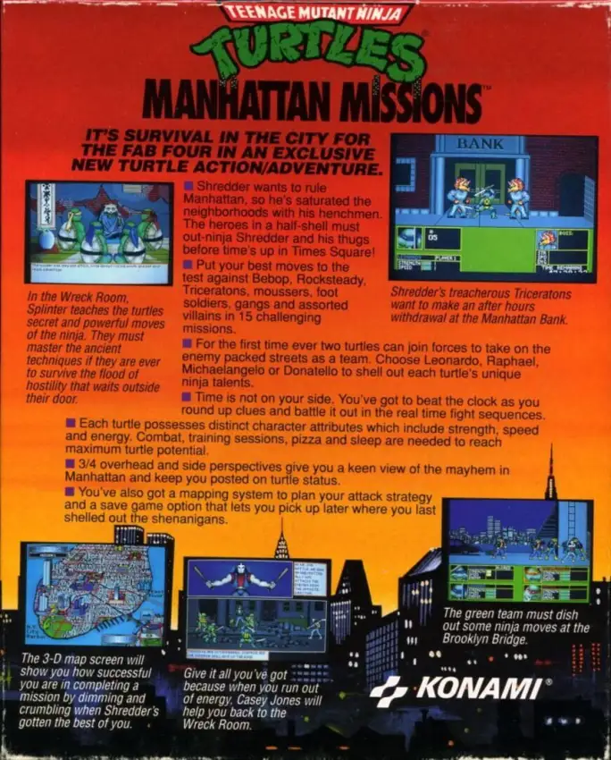 Teenage Mutant Ninja Turtles: Manhattan Missions
