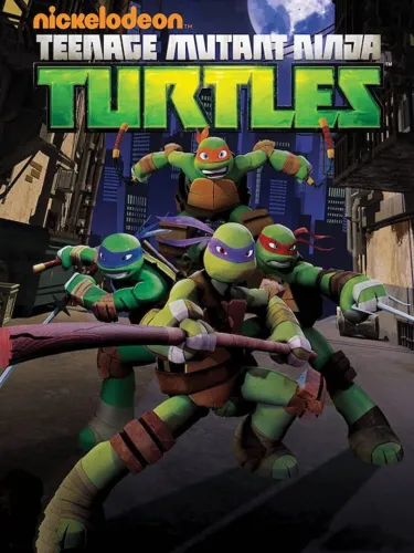 Portada oficial del videojuego Teenage Mutant Ninja Turtles