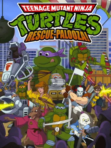 Portada de Teenage Mutant Ninja Turtles: Rescue Palooza!