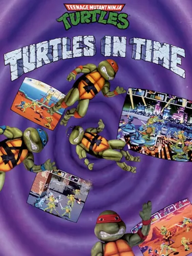 Portada de Teenage Mutant Ninja Turtles: Turtles in Time