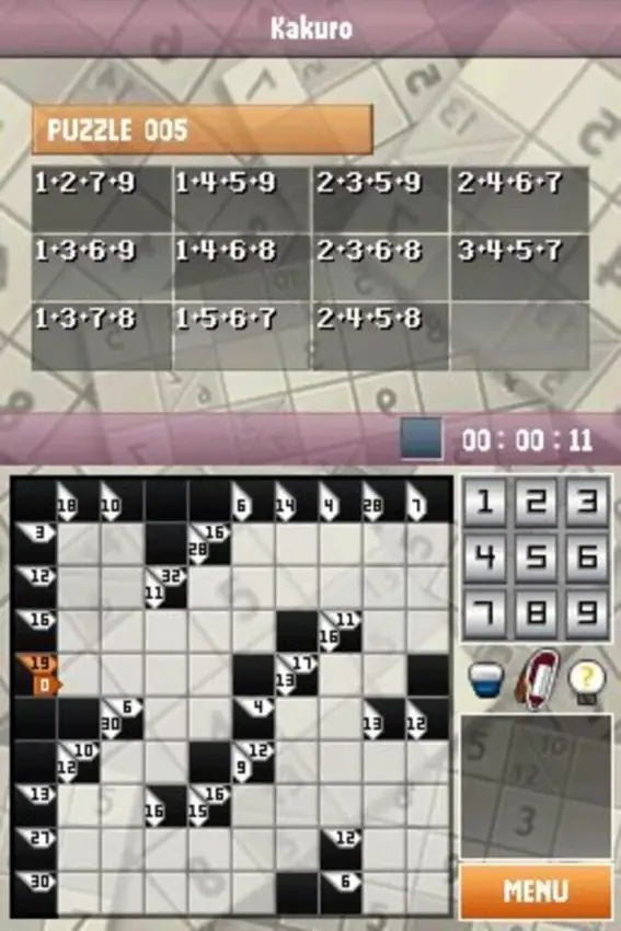 Telegraph Sudoku & Kakuro