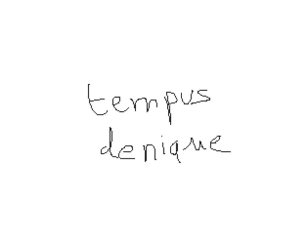 Portada de Tempus Denique