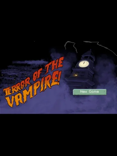 Portada oficial del videojuego Terror of the Vampire!