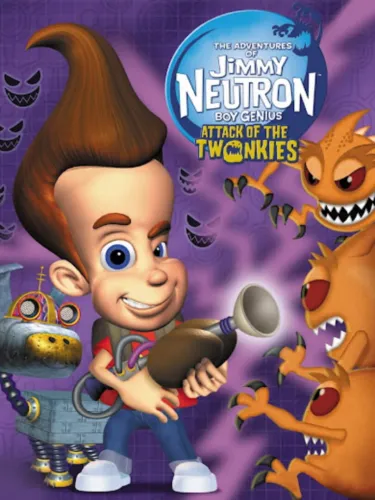 Portada de The Adventures of Jimmy Neutron Boy Genius: Attack of the Twonkies