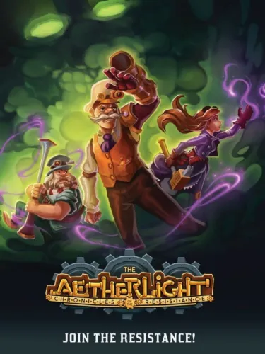 Portada de The Aetherlight: Chronicles of the Resistance