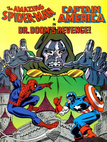 Portada de The Amazing Spider-Man and Captain America in Dr. Doom’s Revenge!