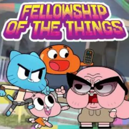 Portada de The Amazing World of Gumball: Fellowship of the Things