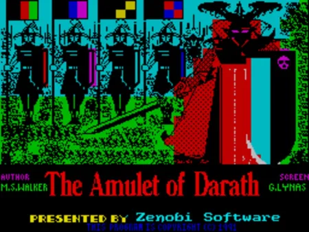 Portada de The Amulet of Darath