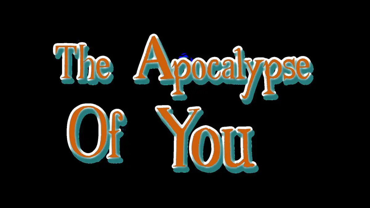 Portada de The Apocalypse of You