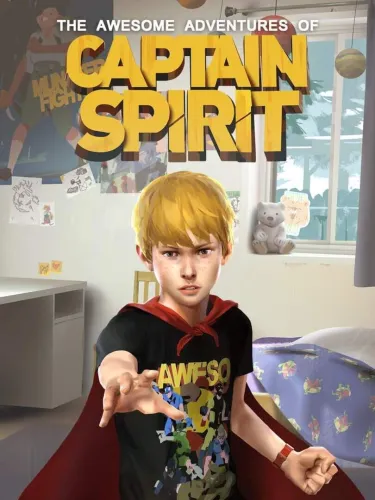 Portada de The Awesome Adventures of Captain Spirit