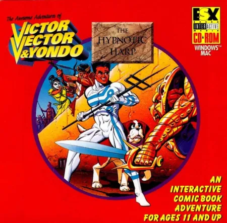 Portada de The Awesome Adventures of Victor Vector & Yondo: The Hypnotic Harp