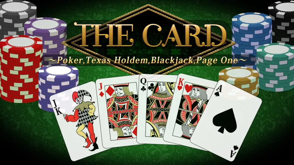 THE Card: Poker, Texas hold ‘em, Blackjack and Page One