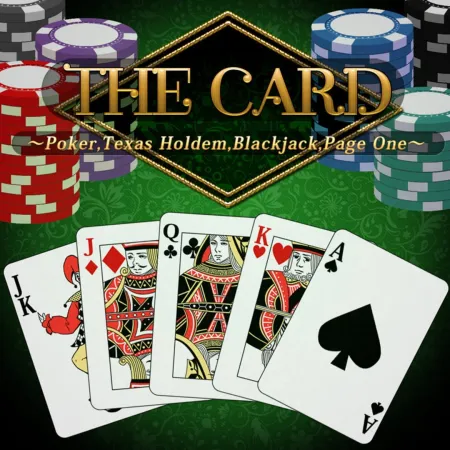Portada de THE Card: Poker, Texas hold ‘em, Blackjack and Page One