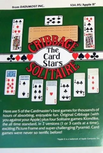 Portada de The Card Stars: Cribbage / Solitaire