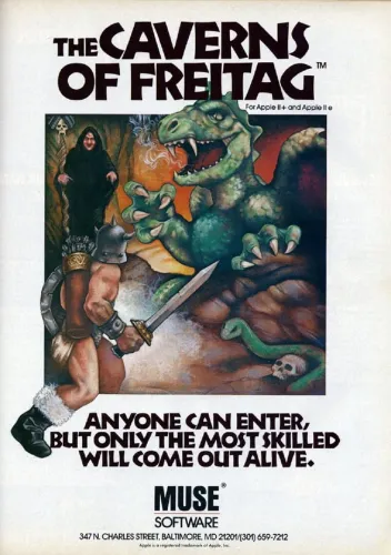 Portada de The Caverns of Freitag