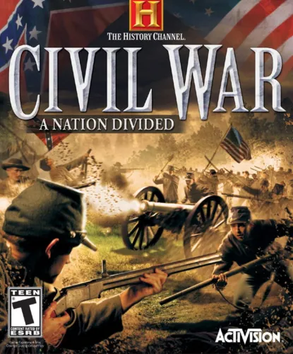 Portada de The Civil War A Nation Divided