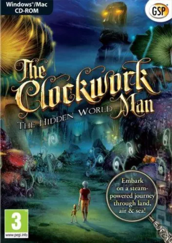 Portada de The Clockwork Man: The Hidden World