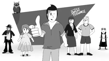 Portada de The Curse of Dwight Periwinkle