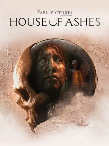 Portada oficial del videojuego The Dark Pictures Anthology: House of Ashes