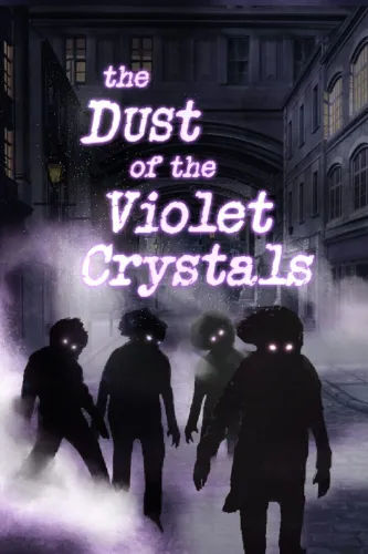 Portada de The Dust of the Violet Crystals