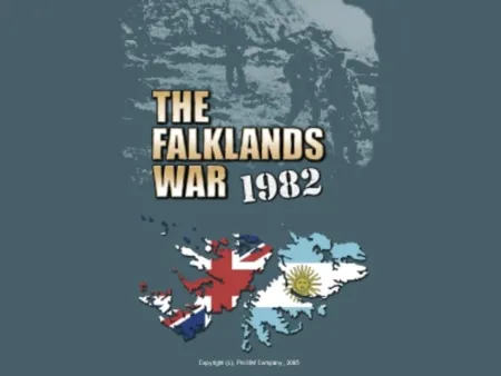 Portada de The Falklands War 1982