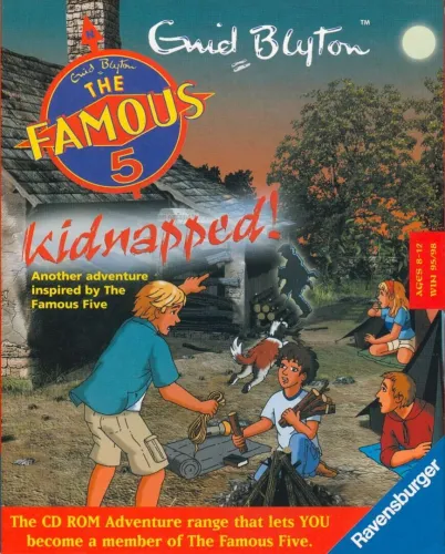 Portada de The Famous Five: Kidnapped