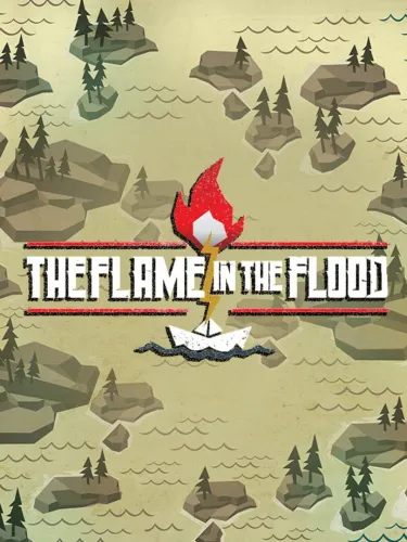 Portada oficial del videojuego The Flame in the Flood