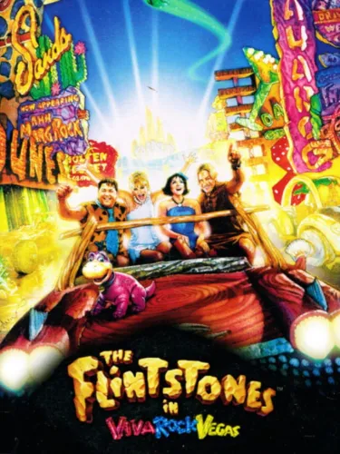 Portada oficial del videojuego The Flintstones in Viva Rock Vegas