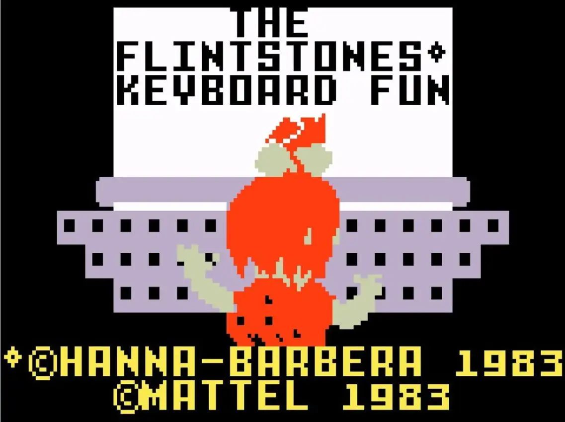 The Flintstones’ Keyboard Fun