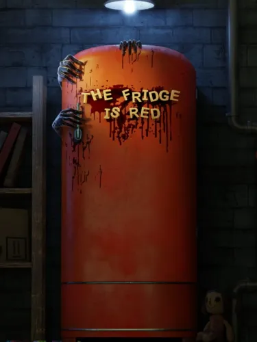 Portada de The Fridge is Red