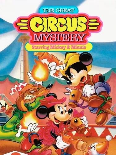 Portada de The Great Circus Mystery Starring Mickey & Minnie
