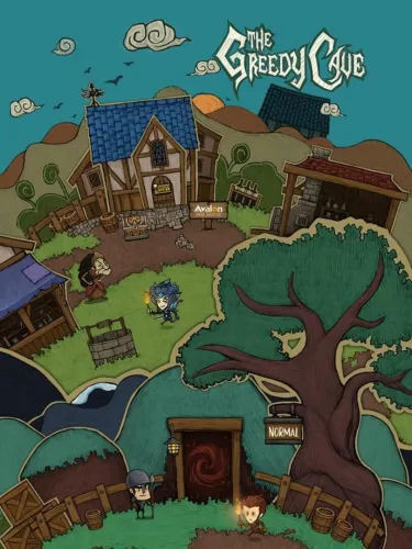 Portada de The Greedy Cave