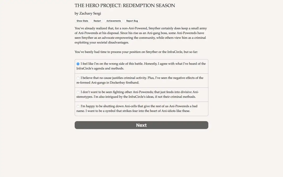 The Hero Project: Redemption Season