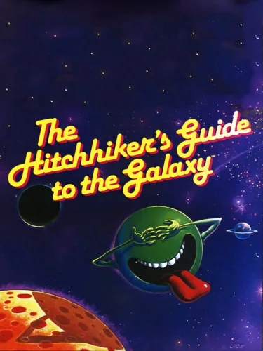 Portada de The Hitchhiker’s Guide to the Galaxy