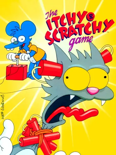 Portada de The Itchy & Scratchy Game
