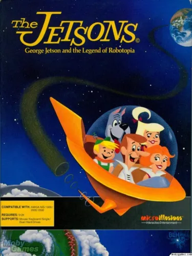 Portada de The Jetsons: George Jetson and the Legend of Robotopia