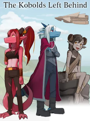 Portada de The Kobolds Left Behind