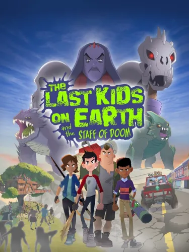 Portada de The Last Kids on Earth and The Staff of Doom