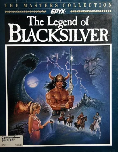 Portada de The Legend of Blacksilver