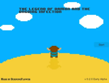 Portada de The Legend of Damon and the Ongoing Infection