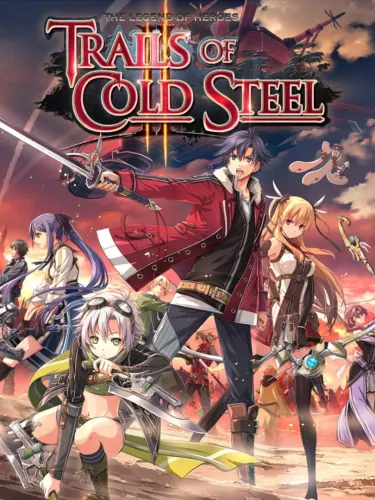 Portada oficial del videojuego The Legend of Heroes: Trails of Cold Steel II